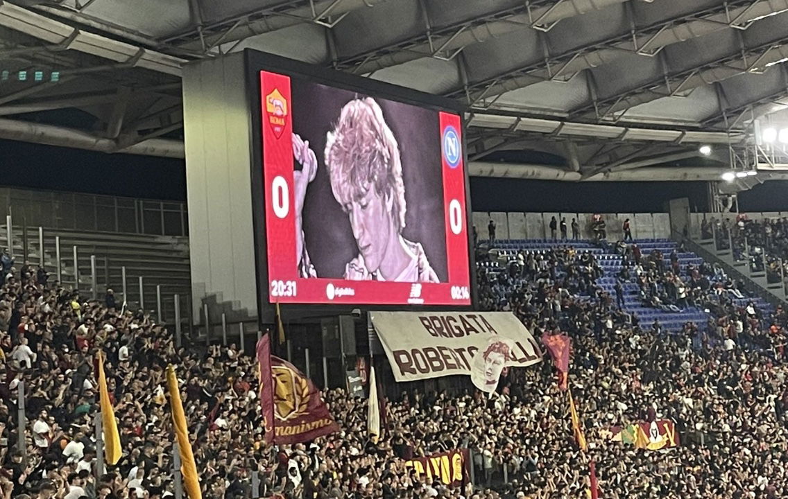 Il commovente omaggio dello stadio Olimpico a Francesco Valdiserri | VIDEO article-post