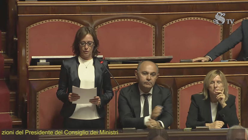 “Ho dovuto affrontare le ostilità e le offese di alcuni esponenti della sua maggioranza”, le prime parole di Ilaria Cucchi al Senato preview