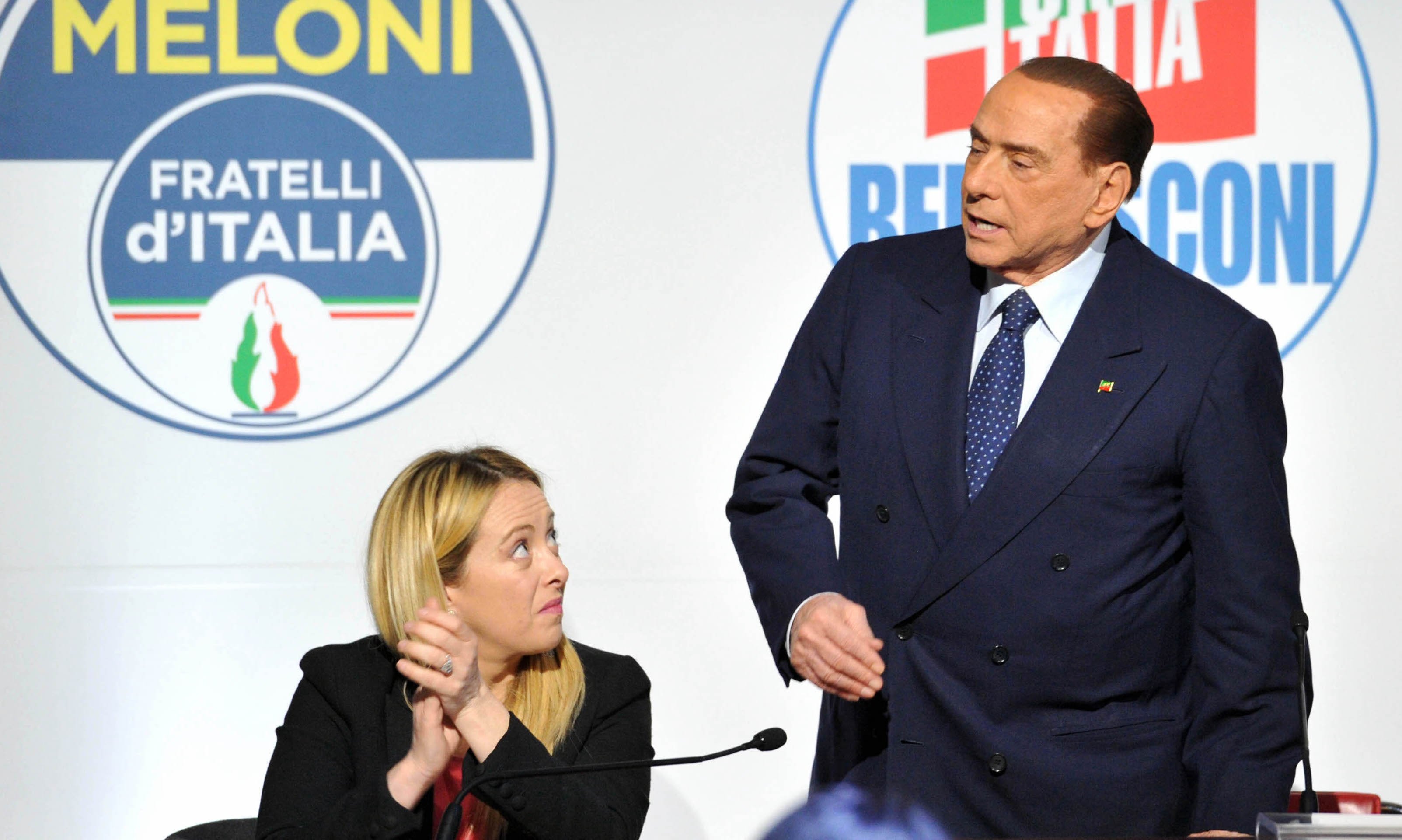 Meloni contro Berlusconi incontro Berlusconi Meloni