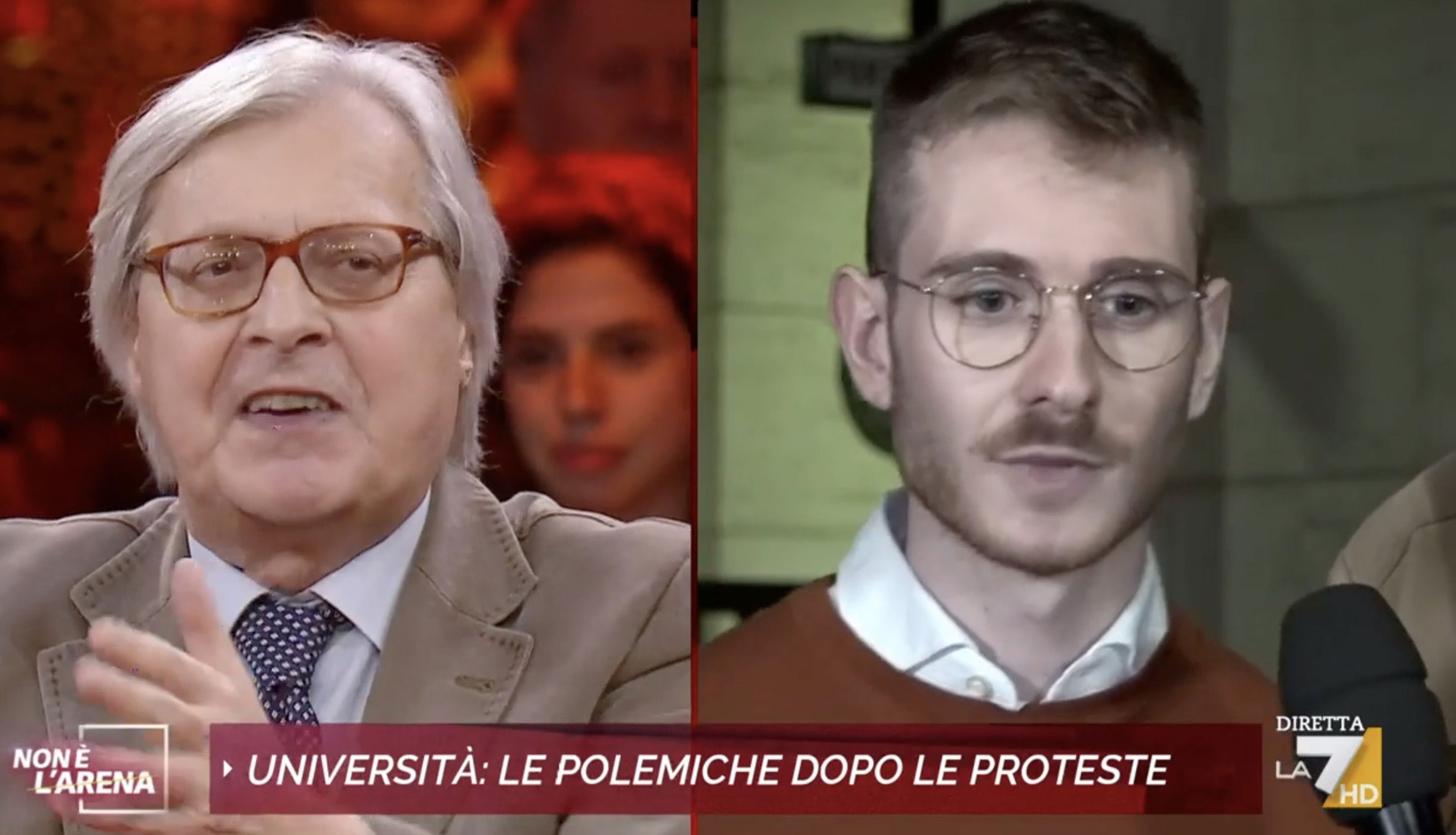 Sgarbi dice che La Russa non ha busti di Mussolini in casa