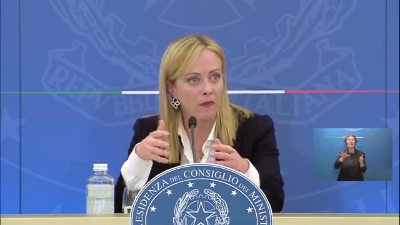 meloni conferenza