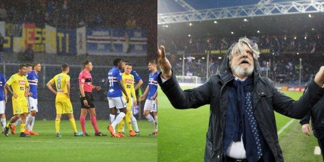 Sampdoria-Napoli: partita sospesa per cori razzisti article-post
