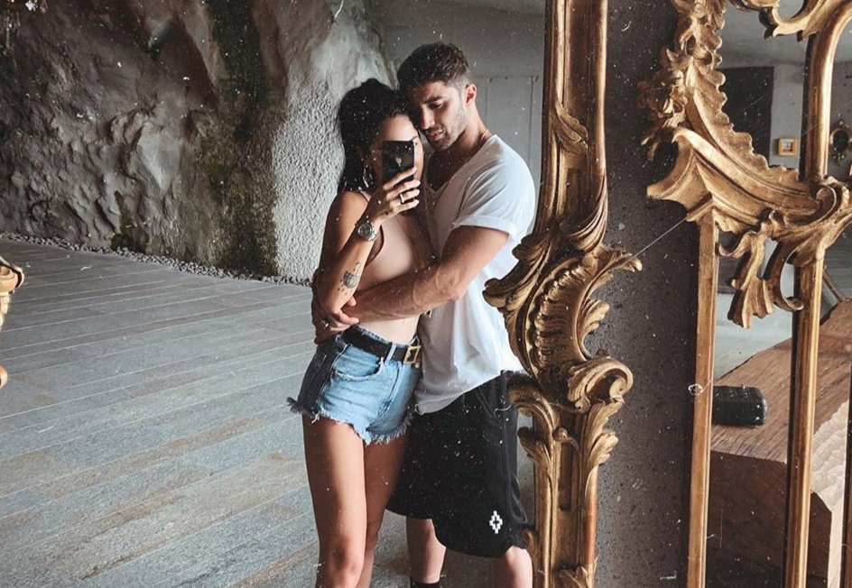 Video: Andrea Iannone dice Ti amo a Giulia De Lellis, durante una Storia instagram article-post