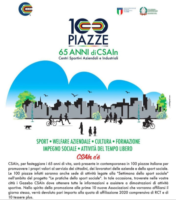 65esimo CSAIn: si festeggia con l’evento 100 Piazze article-post