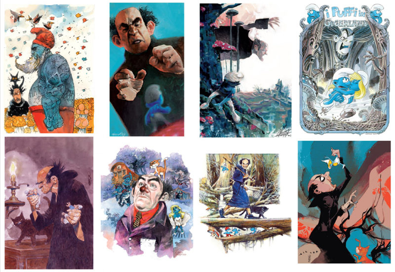 Gargamel and Smurfs village article-post
