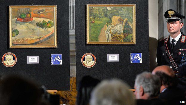 La “polizia dell’arte italiana” ritrova due Gauguin e Bonnard dopo 40 anni article-post