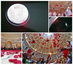 Pentecoste, torna la tradizionale pioggia di petali di rosa al Pantheon di Roma article-post