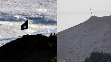 Kobane, le milizie curde tolgono la bandiera nera dell’Isis article-post