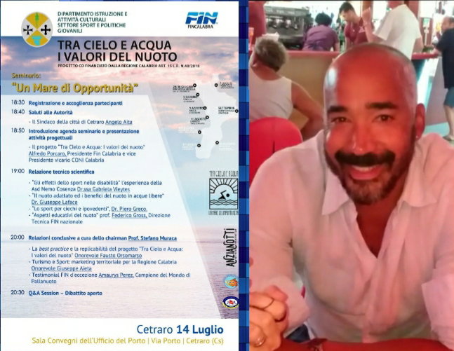 Amaurys Pérez: dall’isola dei Famosi al Progetto FIN Calabria article-post