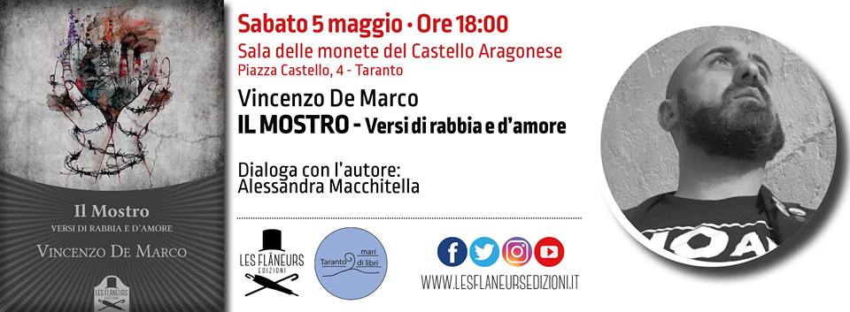 Taranto – La presentazione de “Il Mostro – Versi di rabbia e d’amore” article-post