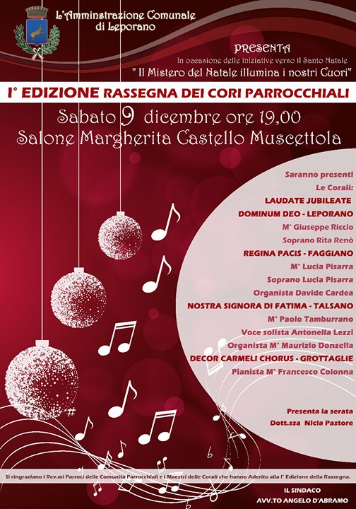 Leporano – Il Mistero del Natale Illumina i Nostri Cuori (Foto) article-post