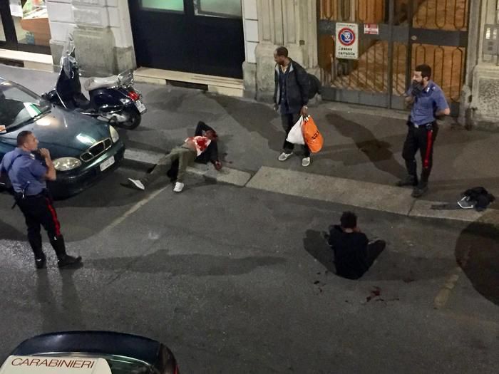 Milano, violenta lite in centro article-post