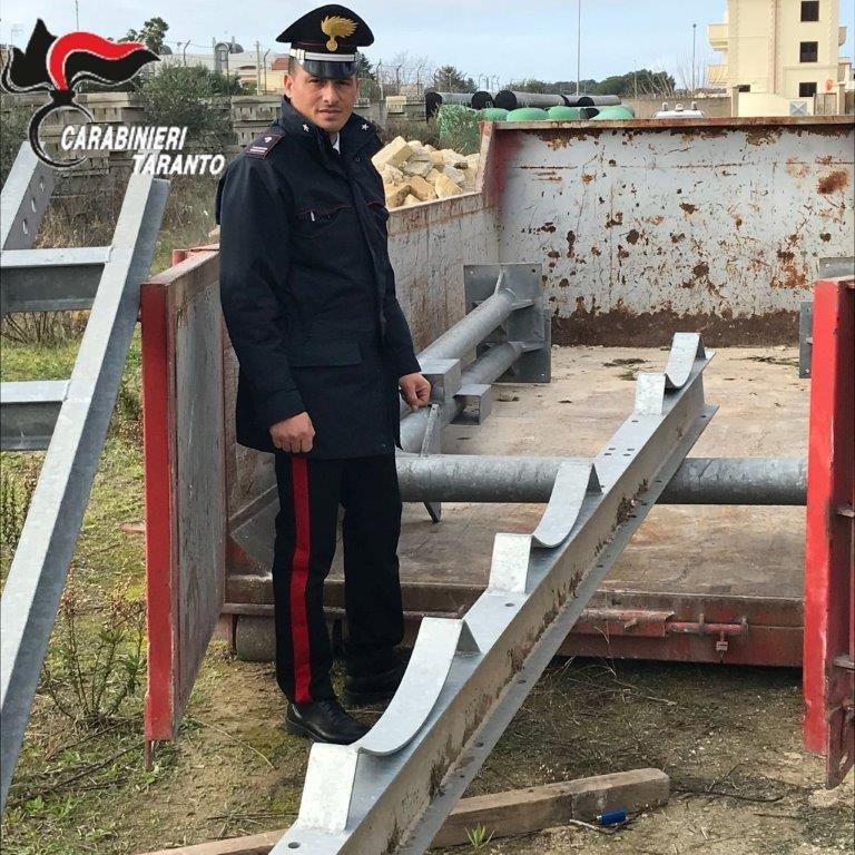 Pulsano – Furto in un capannone, colti sul fatto (Foto) article-post