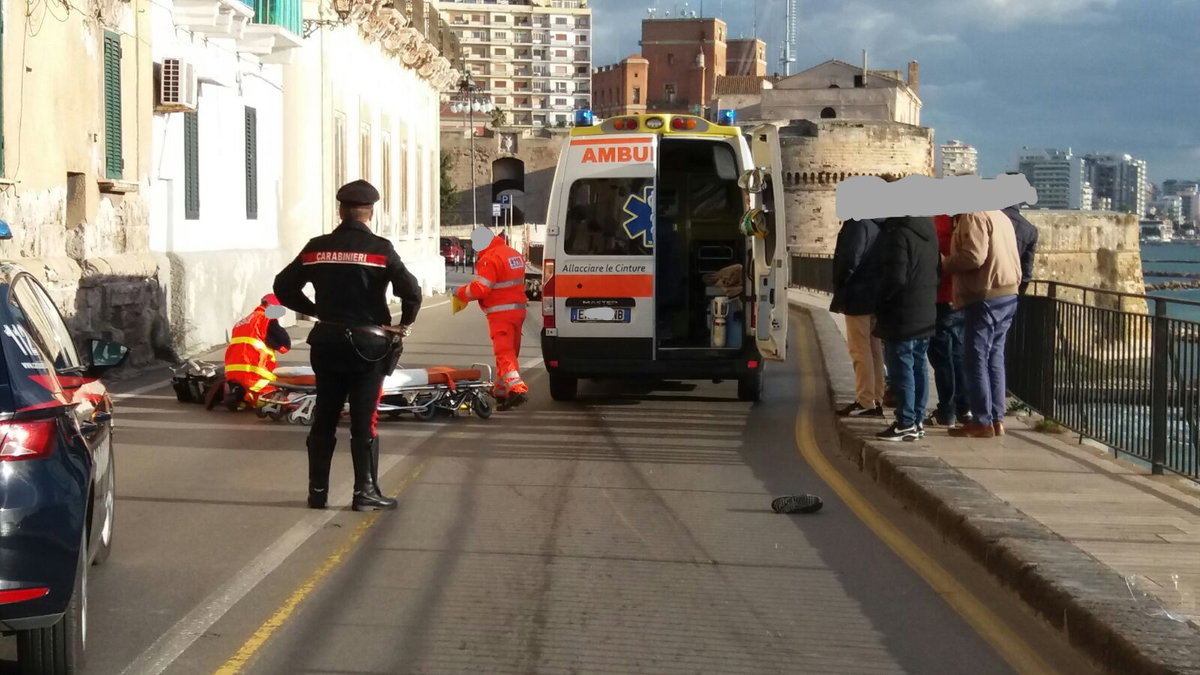 Taranto – Incidente mortale in pieno centro (Foto) article-post