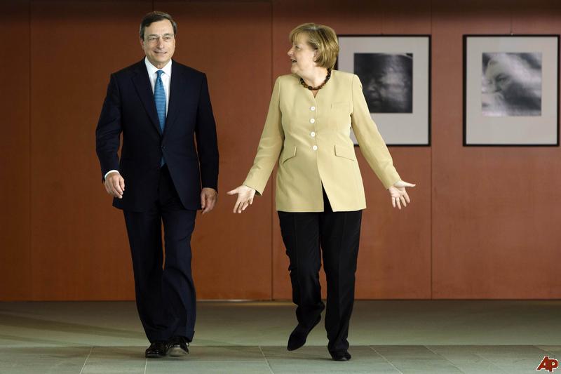 La Merkel a Draghi: “Sull’austerità hai cambiato idea?” article-post