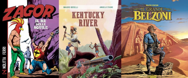 Arrivano in libreria e fumetteria tre nuovi volumi firmati Sergio Bonelli Editore article-post