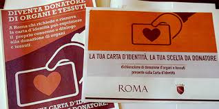 Roma: per diventare donatore di organi basta solo una dichiarazione sulla carta di identità article-post