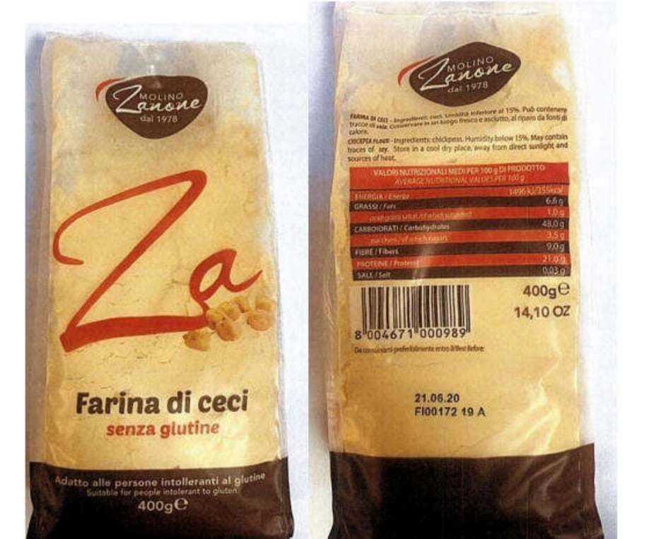 Allerta farina di ceci, Ministero della salute annuncia ritiro per contaminazione infestanti article-post