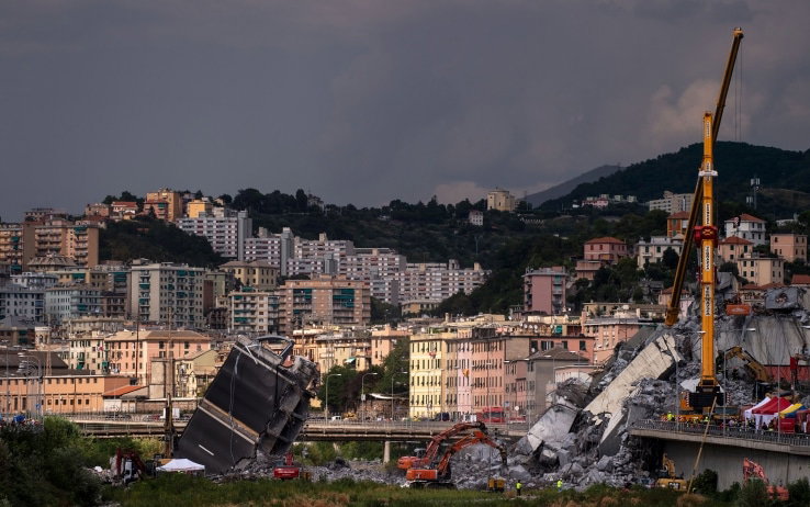 Genova: nuovo ponte iniziate le operazioni del primo impalcato article-post
