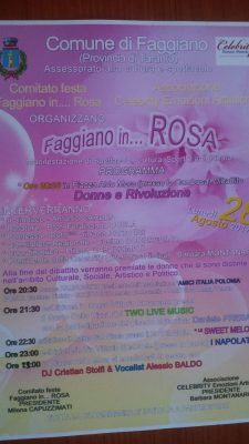 Faggiano – Un premio per Iolanda Lotta..evento rinviato causa maltempo article-post