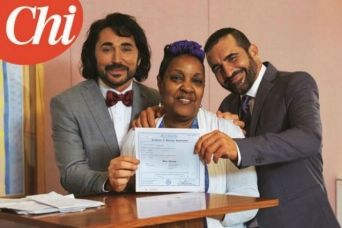 Scialpi, unione civile a New York con il compagno Roberto Blasi article-post
