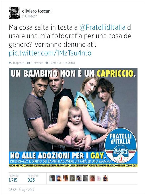La campagna omofoba dei Fratelli d’Italia parte da una foto rubata article-post