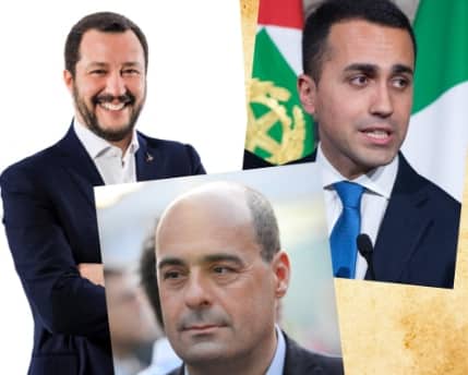 TRE UOMINI & NESSUNA LAUREA: Salvini, Di Maio e Zingaretti article-post