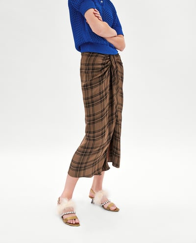 “Gonna midi a quadri” del marchio Zara: plagio o tributo? article-post