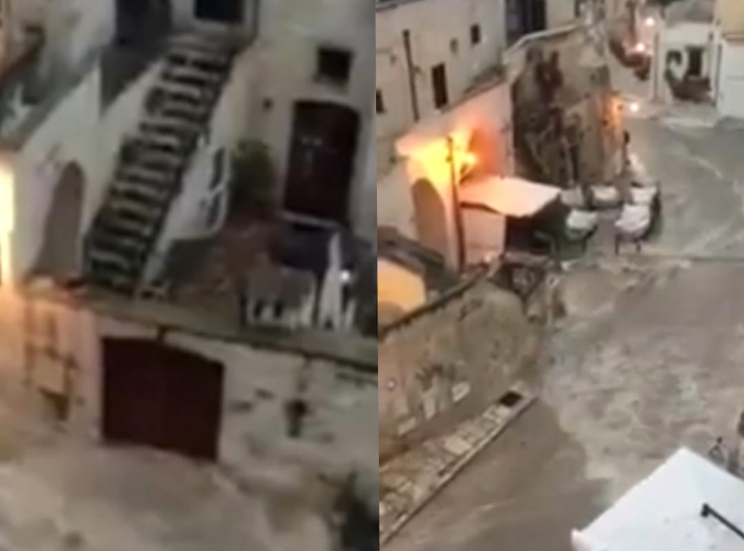 Allerta meteo Video: i Sassi di Matera inondati da un fiume di acqua article-post