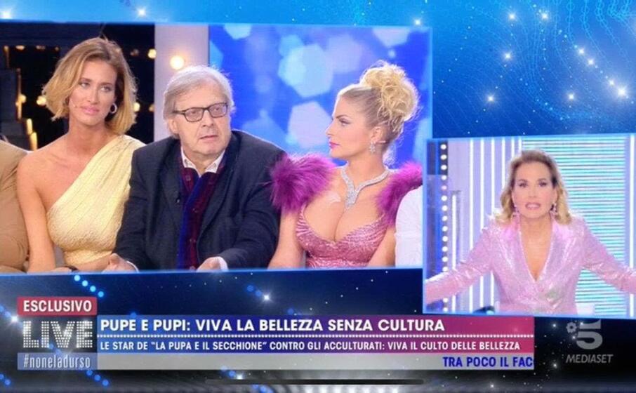 Vittorio Sgarbi vs Barbara D’Urso lite scioccante a Live:”Ti denuncio: mi hai dato del cafone” article-post