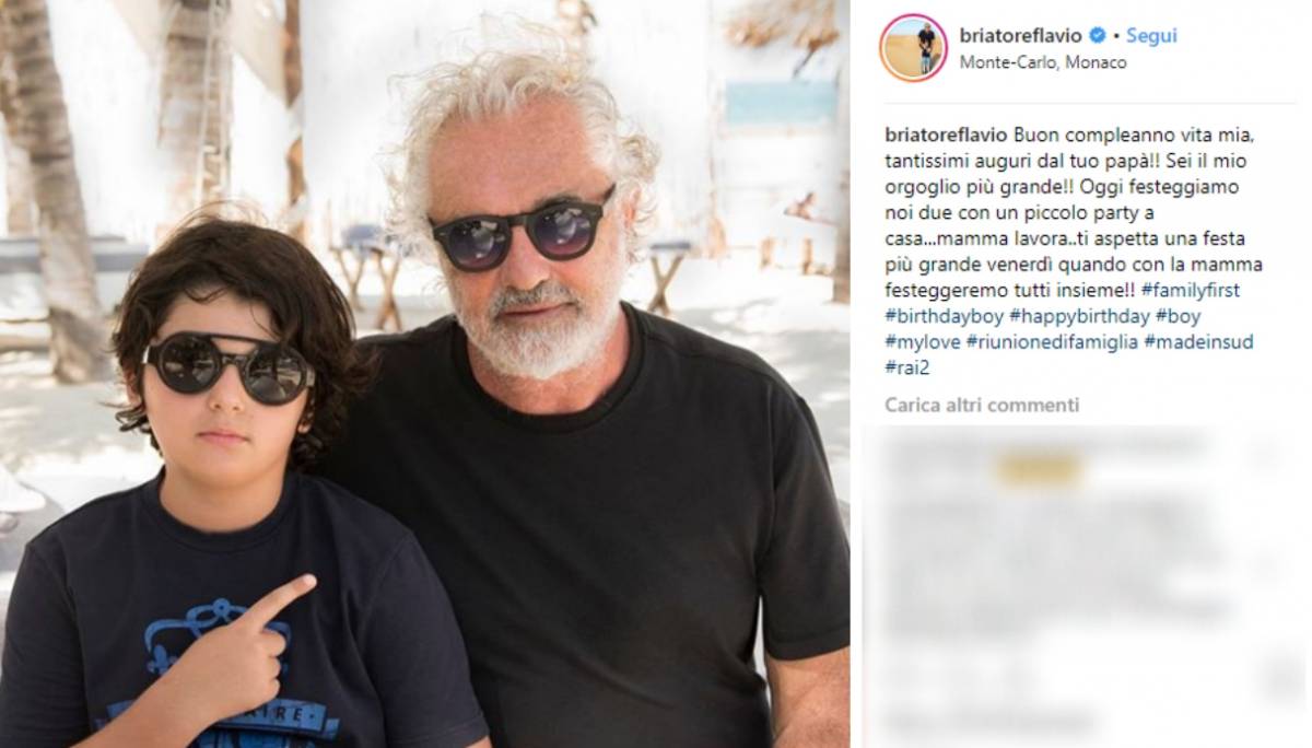 Flavio Briatore: “Mia moglie Elisabetta e Nathan abitano vicino e…” article-post