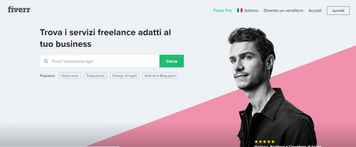 Fiverr sbarca in Italia: cos’è e come funziona article-post