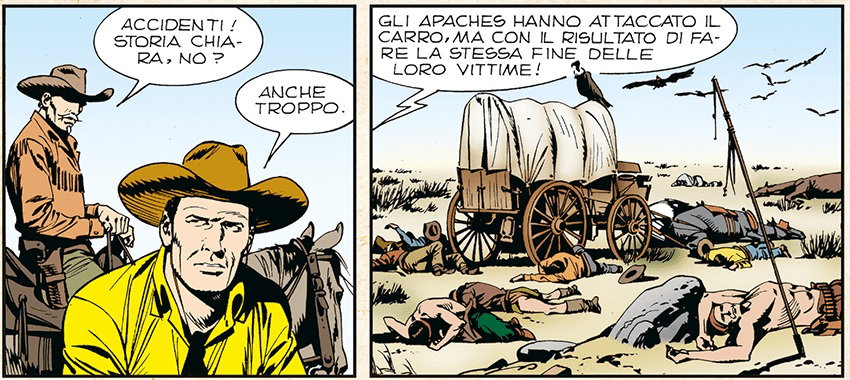 Dal 23 luglio in libreria e fumetteria ritorna in un volume cartonato di grande formato un classico firmato da Gianluigi Bonelli e Giovanni Ticci article-post