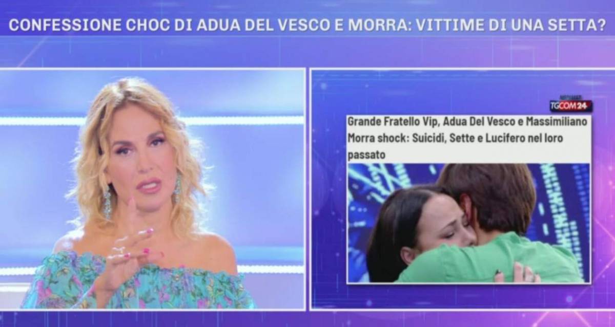 GFVIP, Adua del Vesco e Morra chiarimento: spunta una setta? article-post