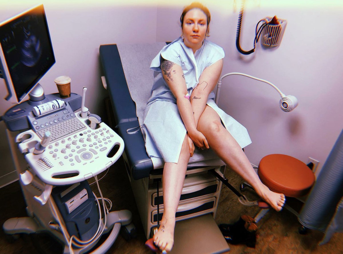 Lena Dunham e il dolore della sua infertilità article-post