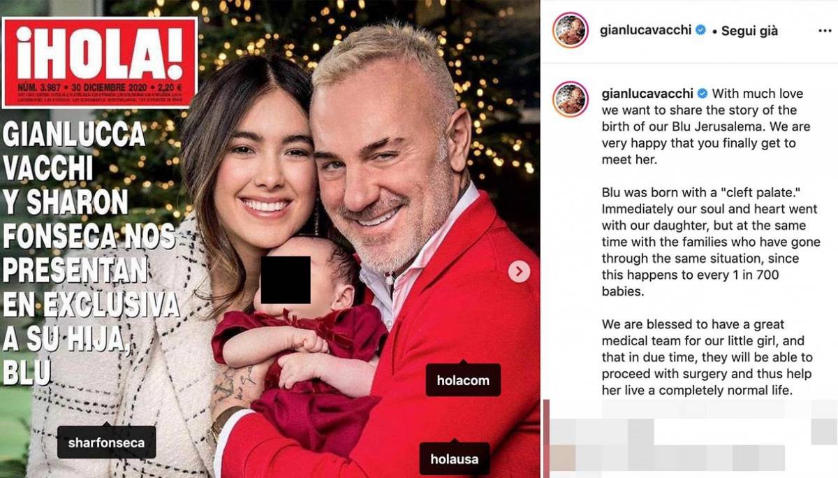 Gianluca Vacchi presenta Blu Jerusalema e rivela: “Verrà operata” article-post