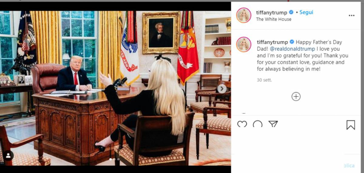Donald Trump, la figlia Tiffany fa un annuncio importante article-post