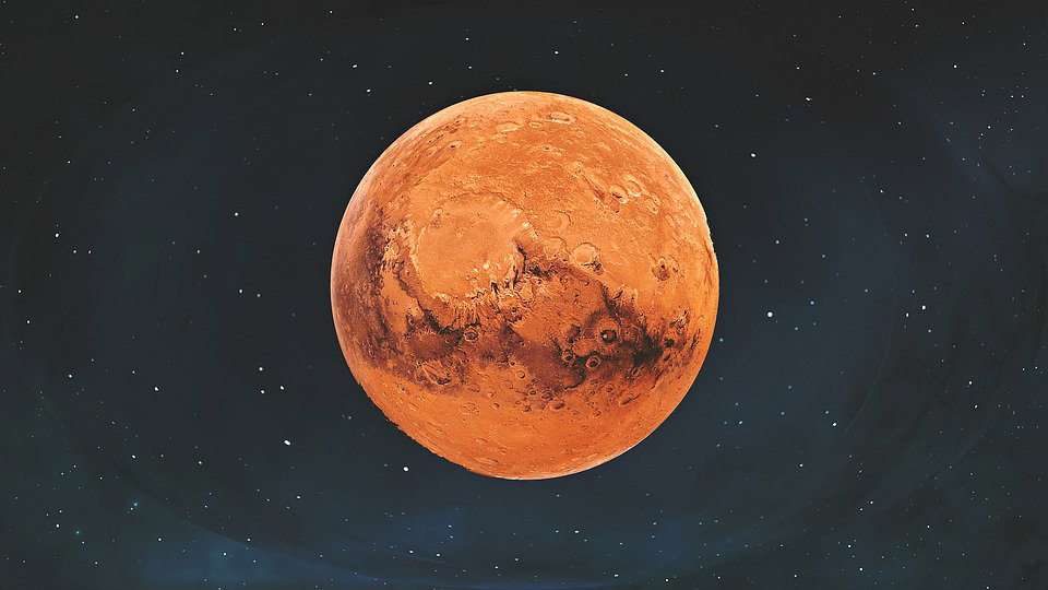 Un’immagine di Marte e del vulcano più grande del sistema solare article-post