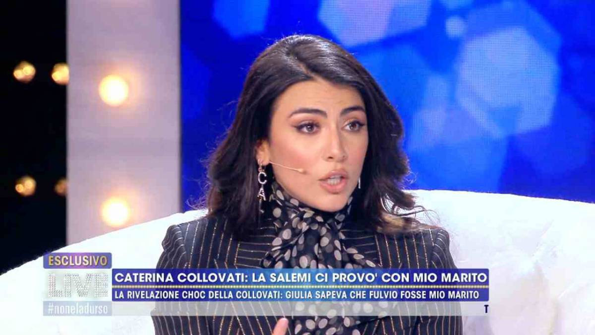 Giulia Salemi minacciata a Live da Caterina Collovati: “Attenta a provarci con gli uomini sposati” article-post