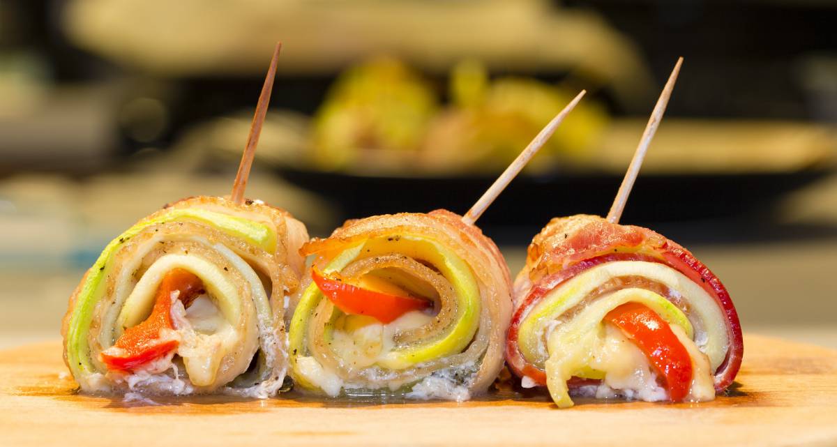Involtini di zucchine e formaggio pronti in 10 minuti, con la friggitrice ad aria article-post