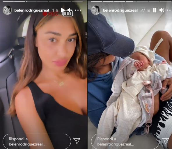 Belen Rodriguez dimessa: festa di benvenuto per Luna Marì article-post