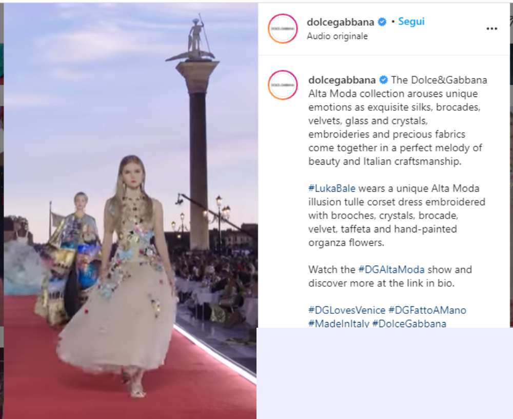 Dolce&Gabbana a Venezia tra alta moda e star: la sfilata incanta! article-post