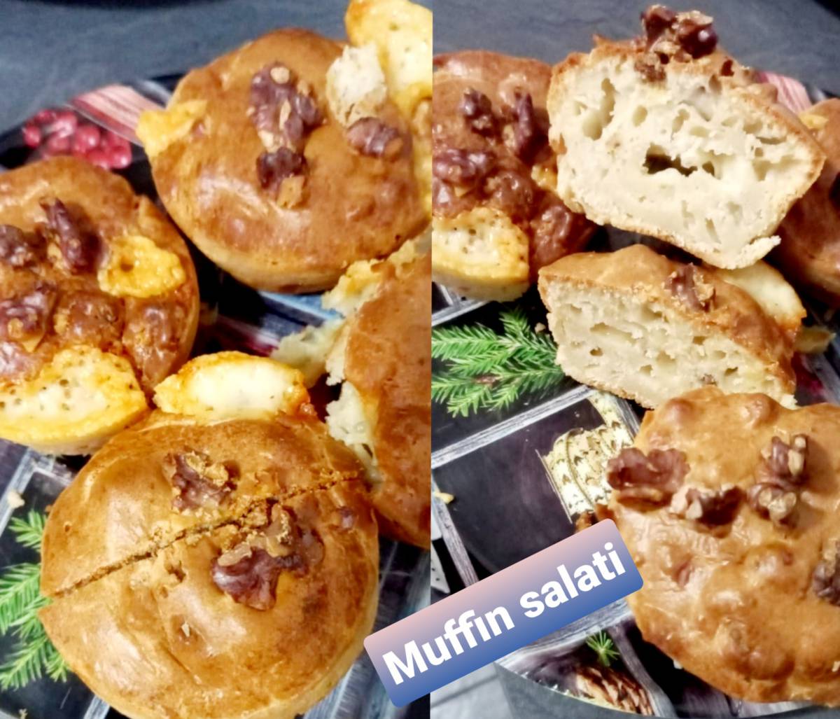 Muffin salati con speck senza lievitazione in friggitrice ad aria article-post