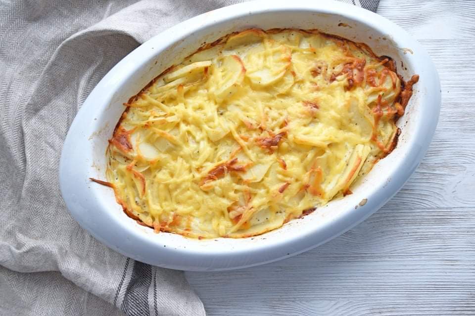 Timballo gattò di patate in friggitrice ad aria
