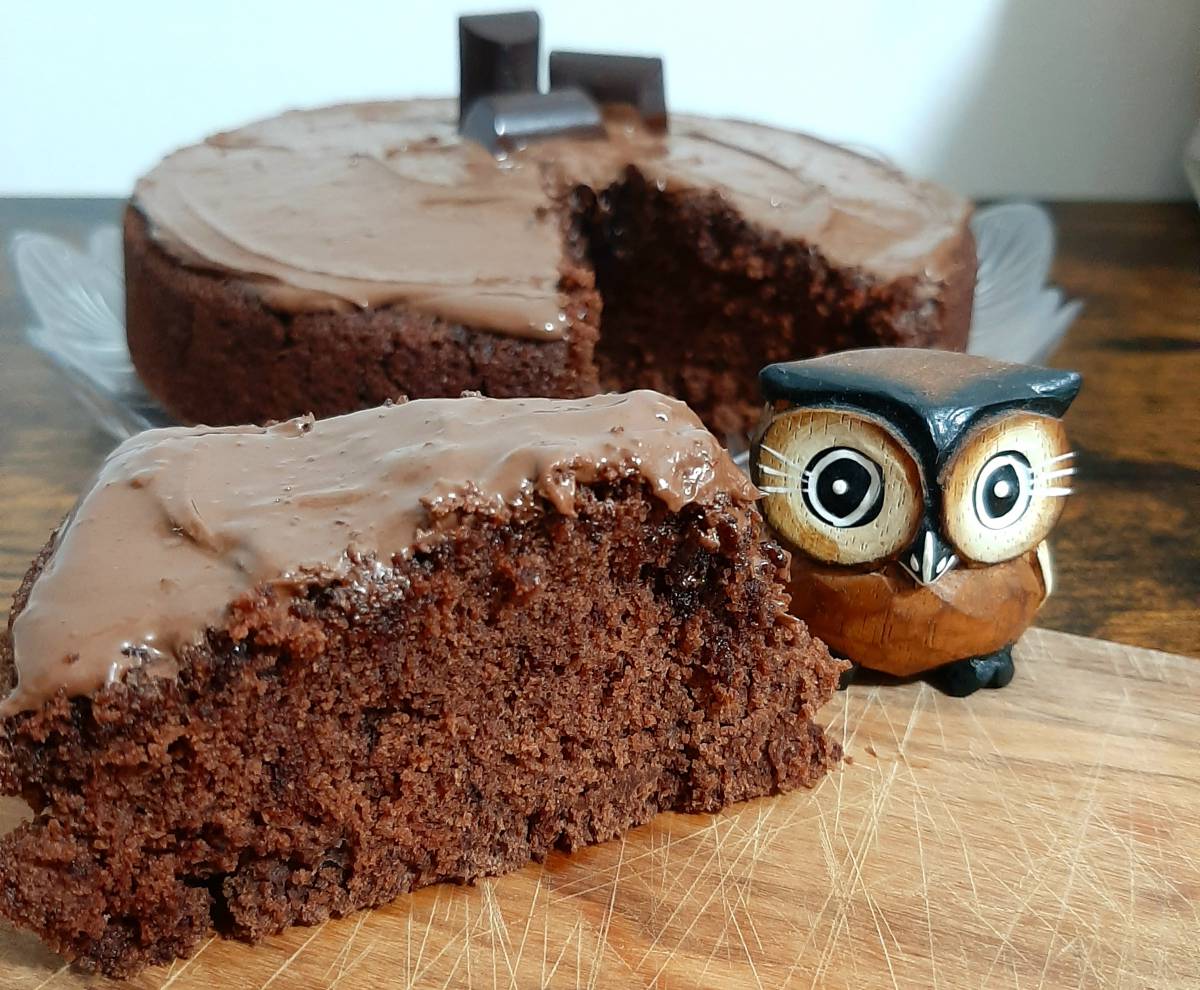Torta al cioccolato velocissima in friggitrice ad aria, pronta in 40 secondi article-post