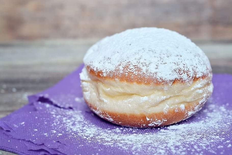 Bombolone crema friggitrice aria