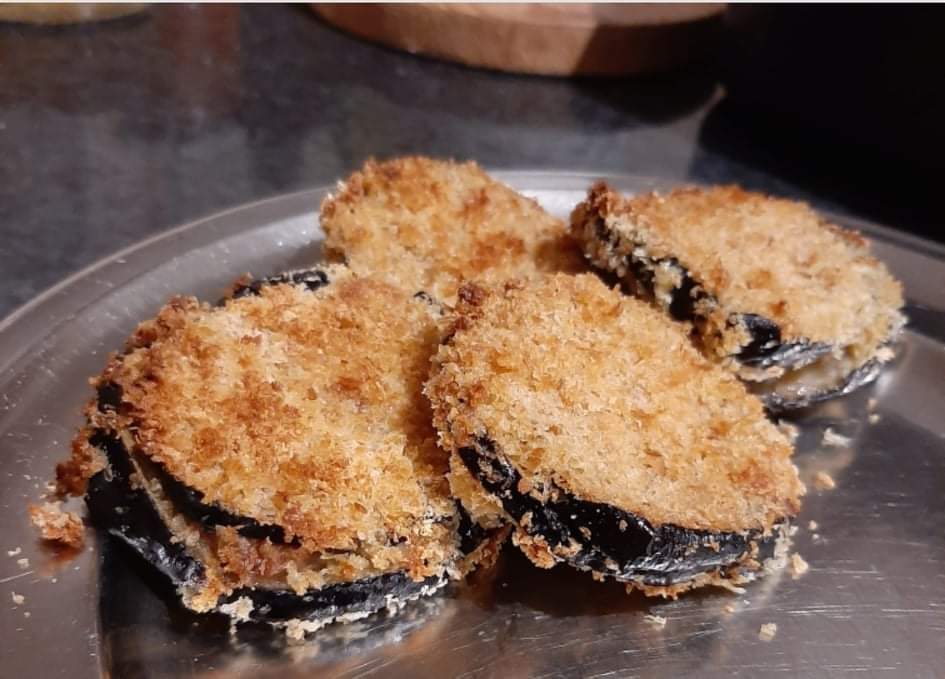 Cotolette melanzane friggitrice aria