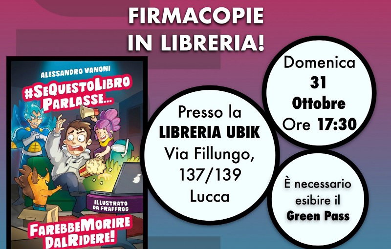 A Lucca Comics & Games il nuovo libro dello Youtuber Alessandro “Vano” Vanoni con le illustrazioni di Fraffrog. article-post