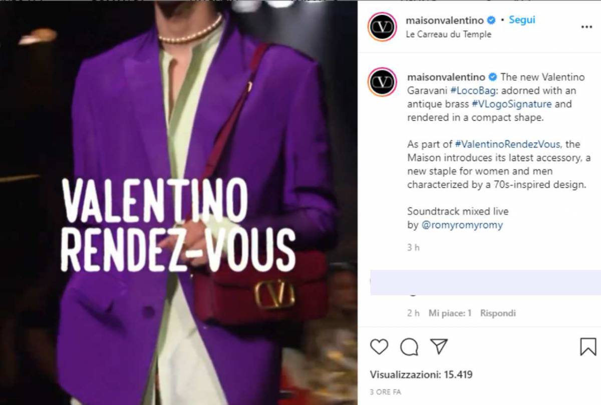Valentino in strada a Parigi per Rendez-vous article-post