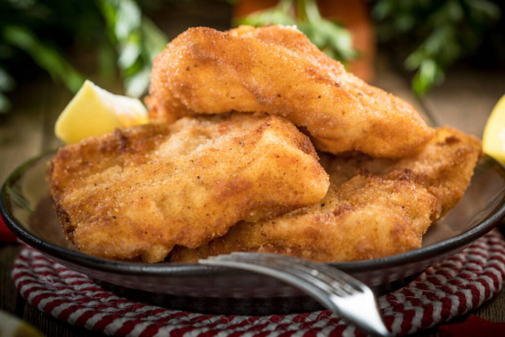 Baccalà fritto in friggitrice ad aria